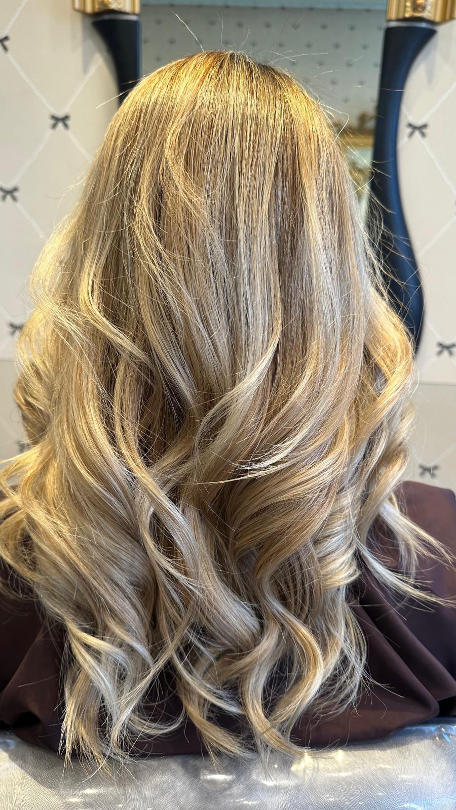 Resultado Coloración Rubia El Barroco